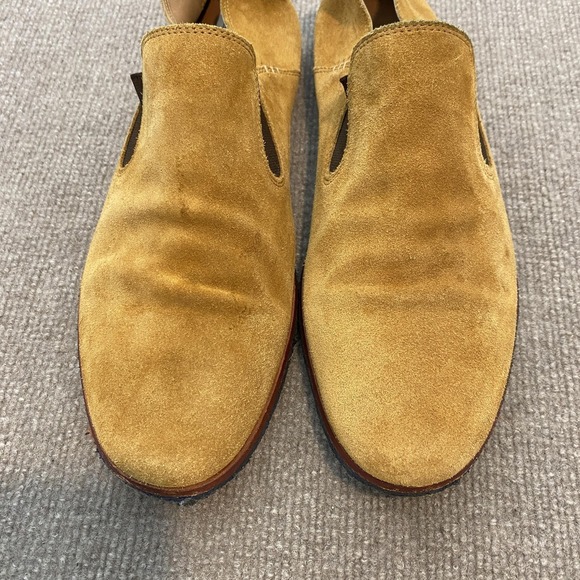 Johnston & Murphy Shoes Mens 11 Tan Suede Slip On Casual Comfort Loafers 25-1650 main image 9